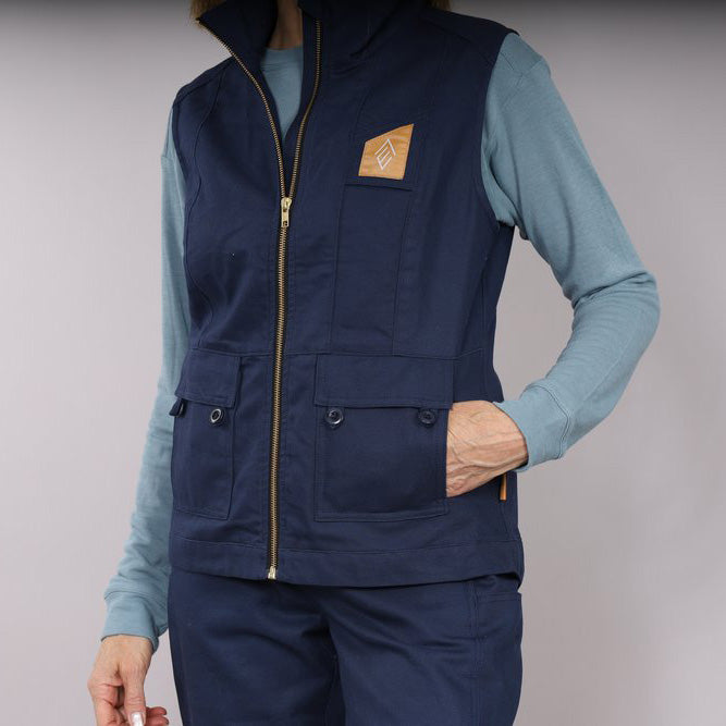 FR Utility vest for women blue